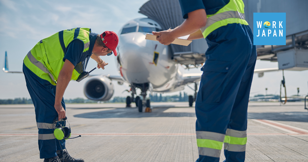 空港グランドハンドリング・特定技能・航空｜外国人採用・外国人雇用｜WORK JAPAN｜外国人と企業・事業者をマッチングする求人サイト